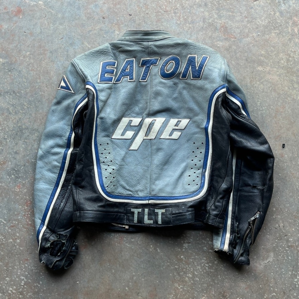 Vintage 70s Mens ADVANCED DESIGN LEATHERS Tom Eaton Motorcycle Leather‎ Jacket
